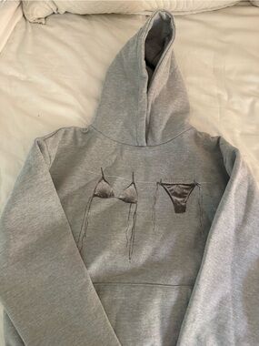 grey Bikini art hoodie